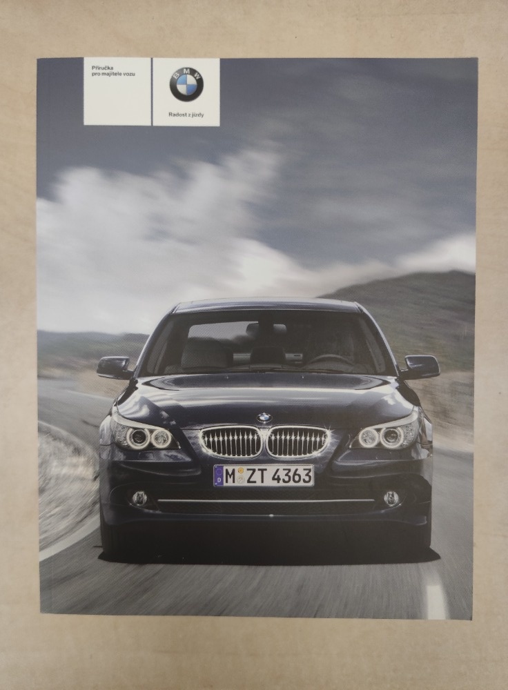 Originální český návod BMW řada 5 E60 E61 - 2