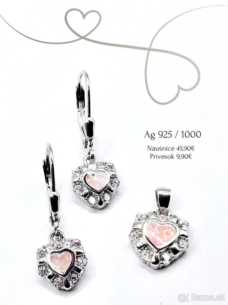 Strieborny privesok 925/1000 nový - 2