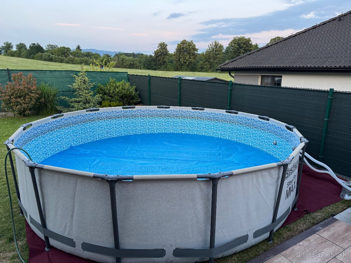Predám bazén Bestway Steel Pro MAX - 2