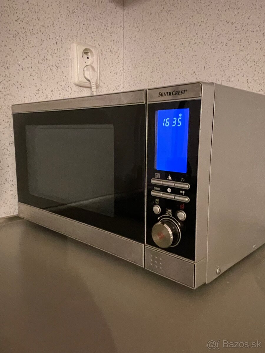 Predám nerezovú mikrovlnnú rúru Silvercrest - 2