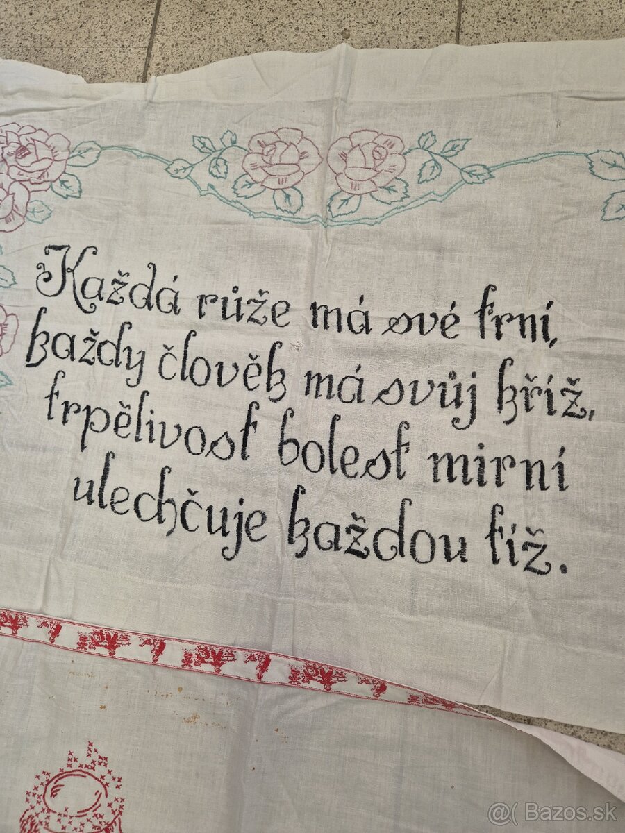 Predam vysivane decky - 2