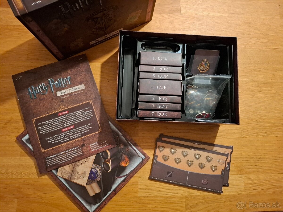 Harry Potter - Boj o Rokfort - kooperativna kartova hra - 2
