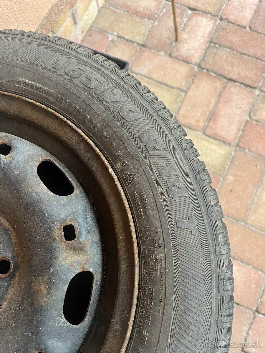 165/70R14 zimné - 2