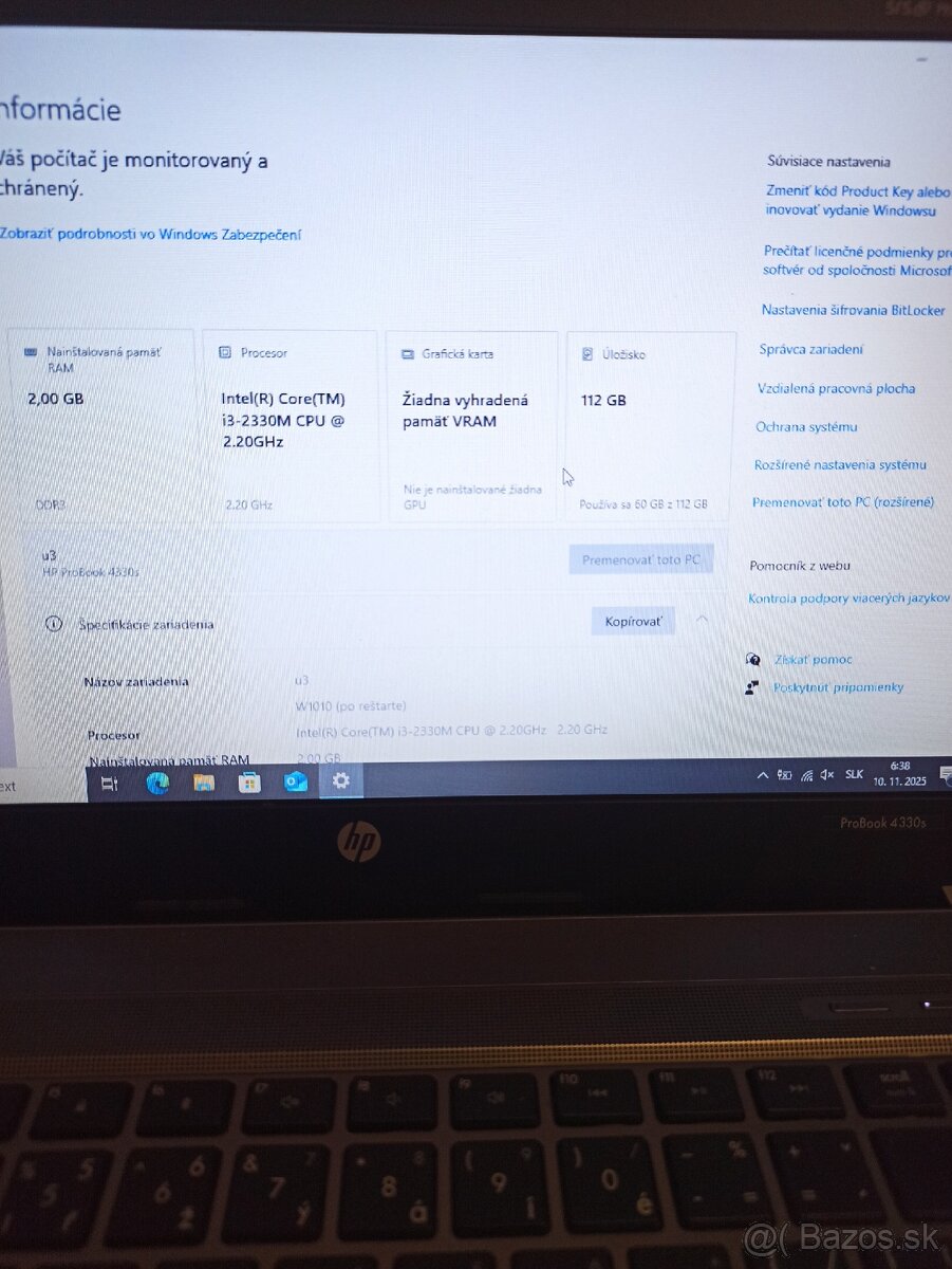 HP ProBook 4330s - 2