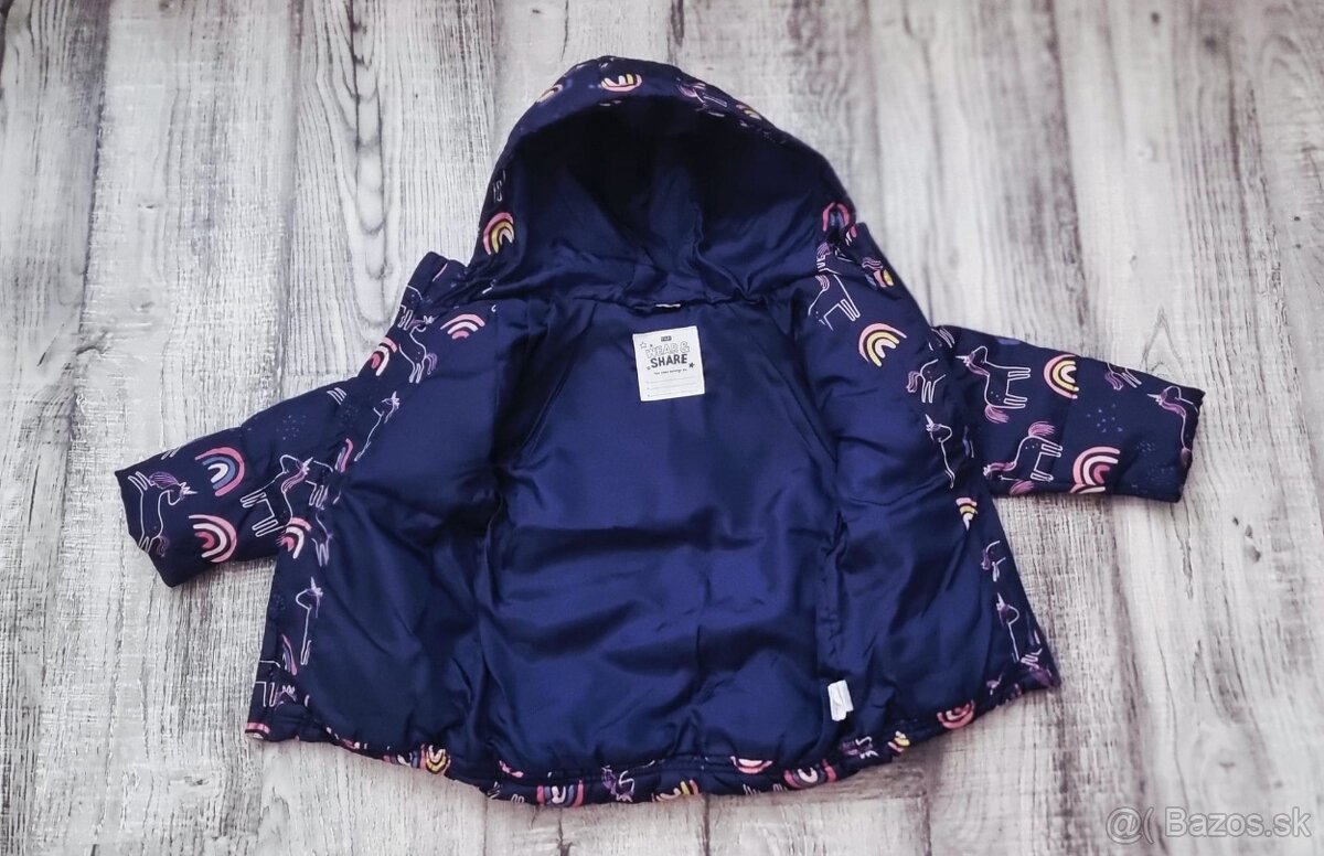 Nová zimná bundička veľkosť 116 - 2