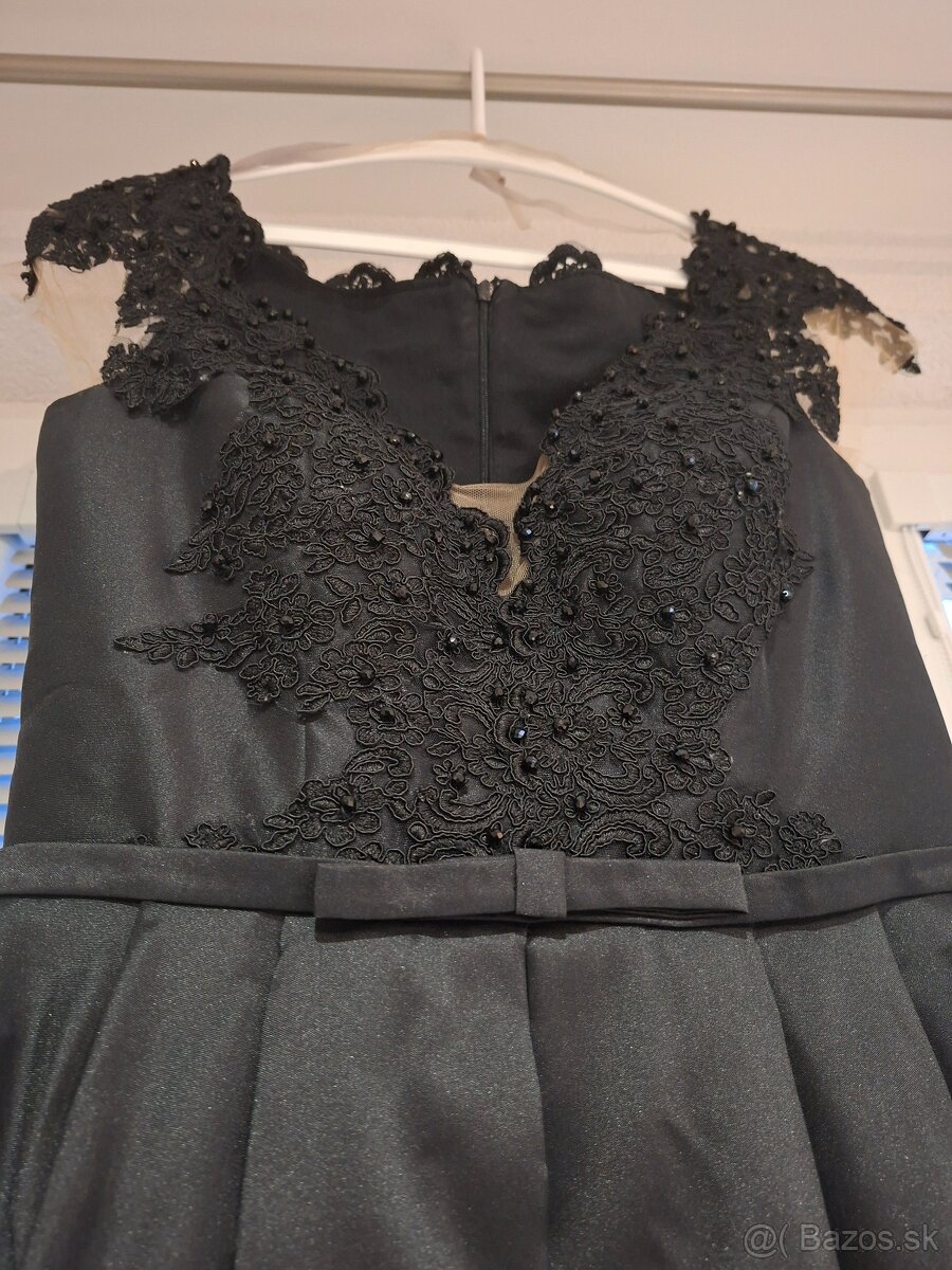 Cierne spolocenske saty - 2