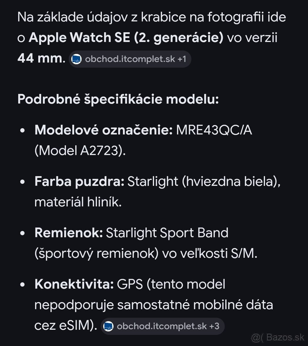 Apple watch nové - 2