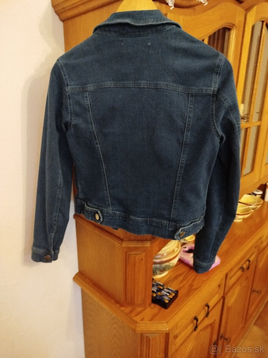 Riflová dámska bunda - 2