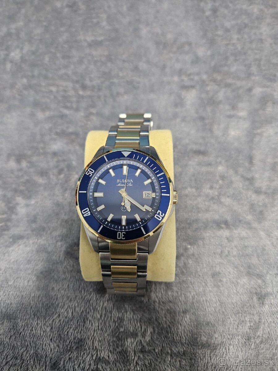 Bulova marinestar diver 100m nové - 2