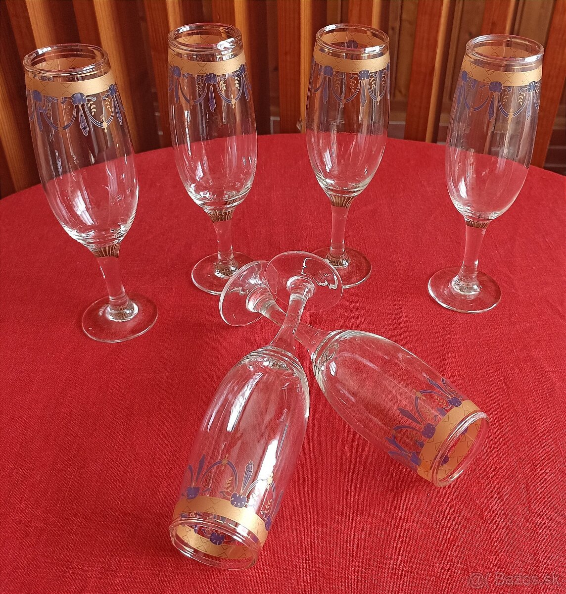 Malované poháre na sampanské - 2