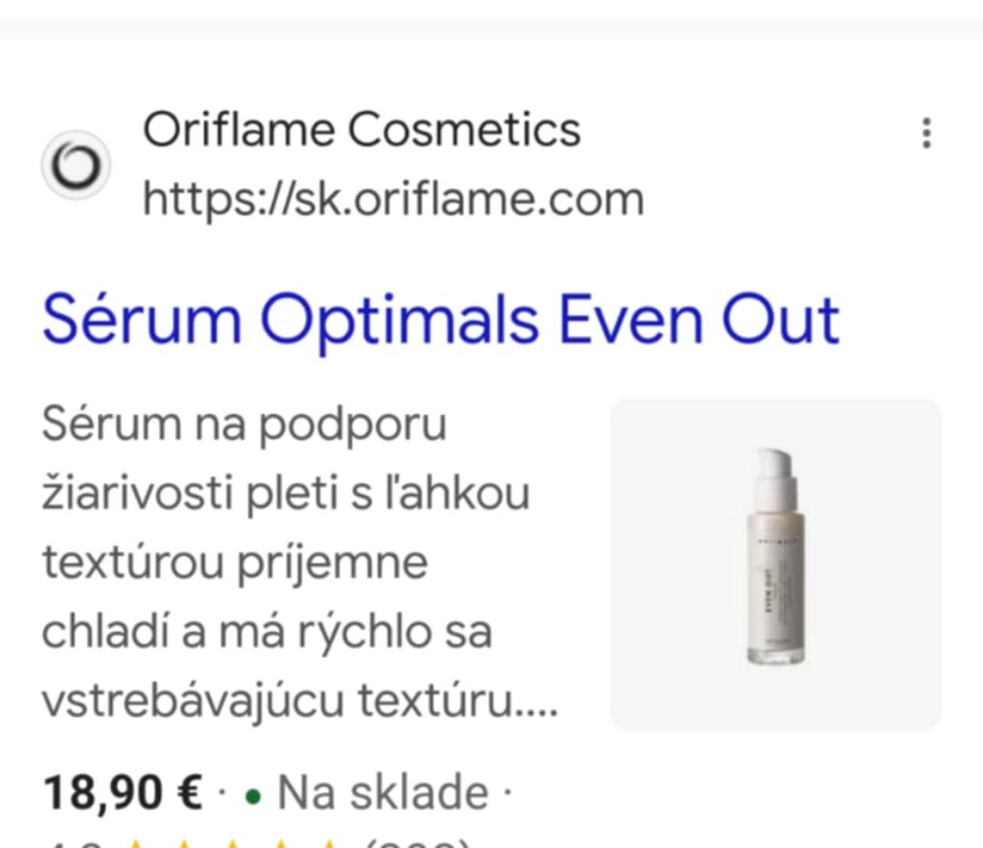 Serum optimals Even Out..rozžiarujuci plet..nove - 2