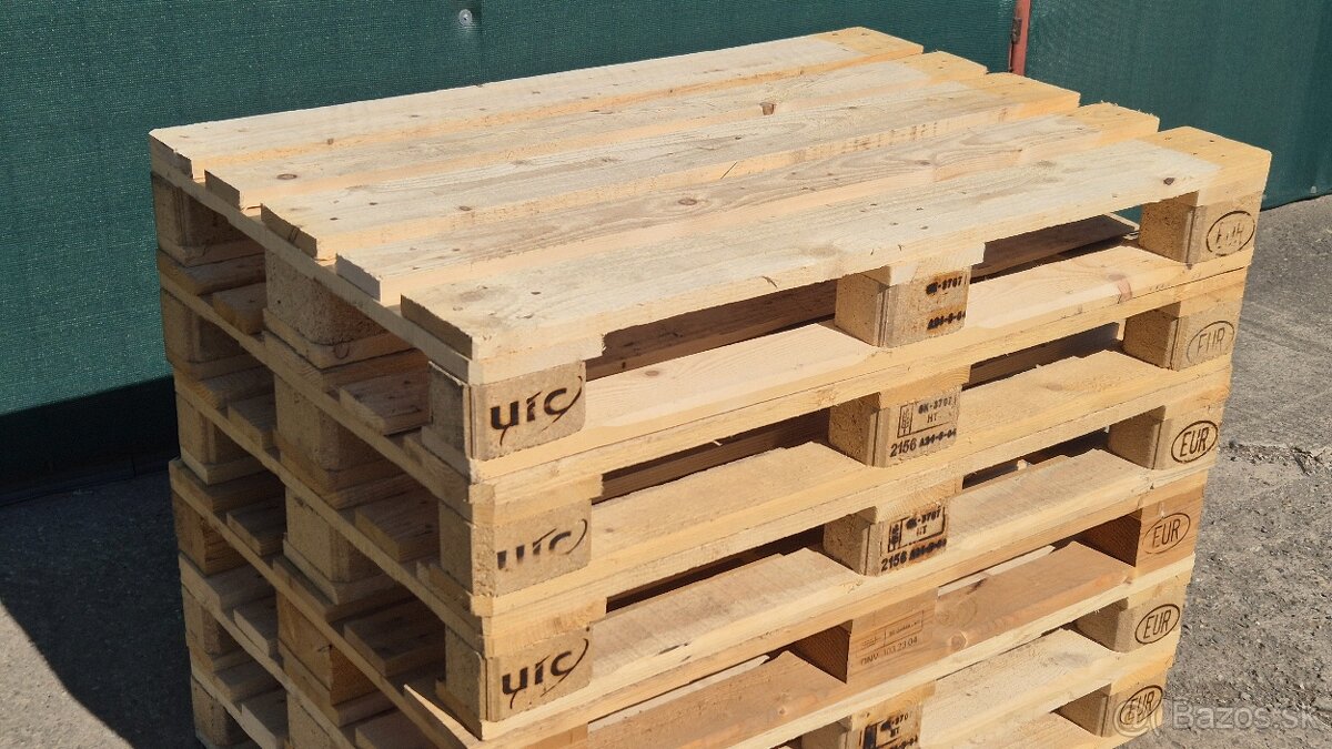 Europalety - nové svetlé - 2