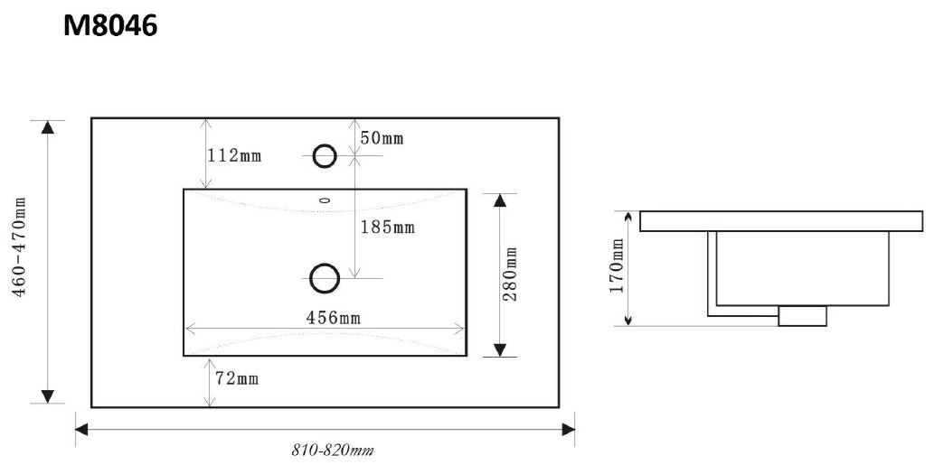 Nové nábytkové umývadlo 2ks - 2