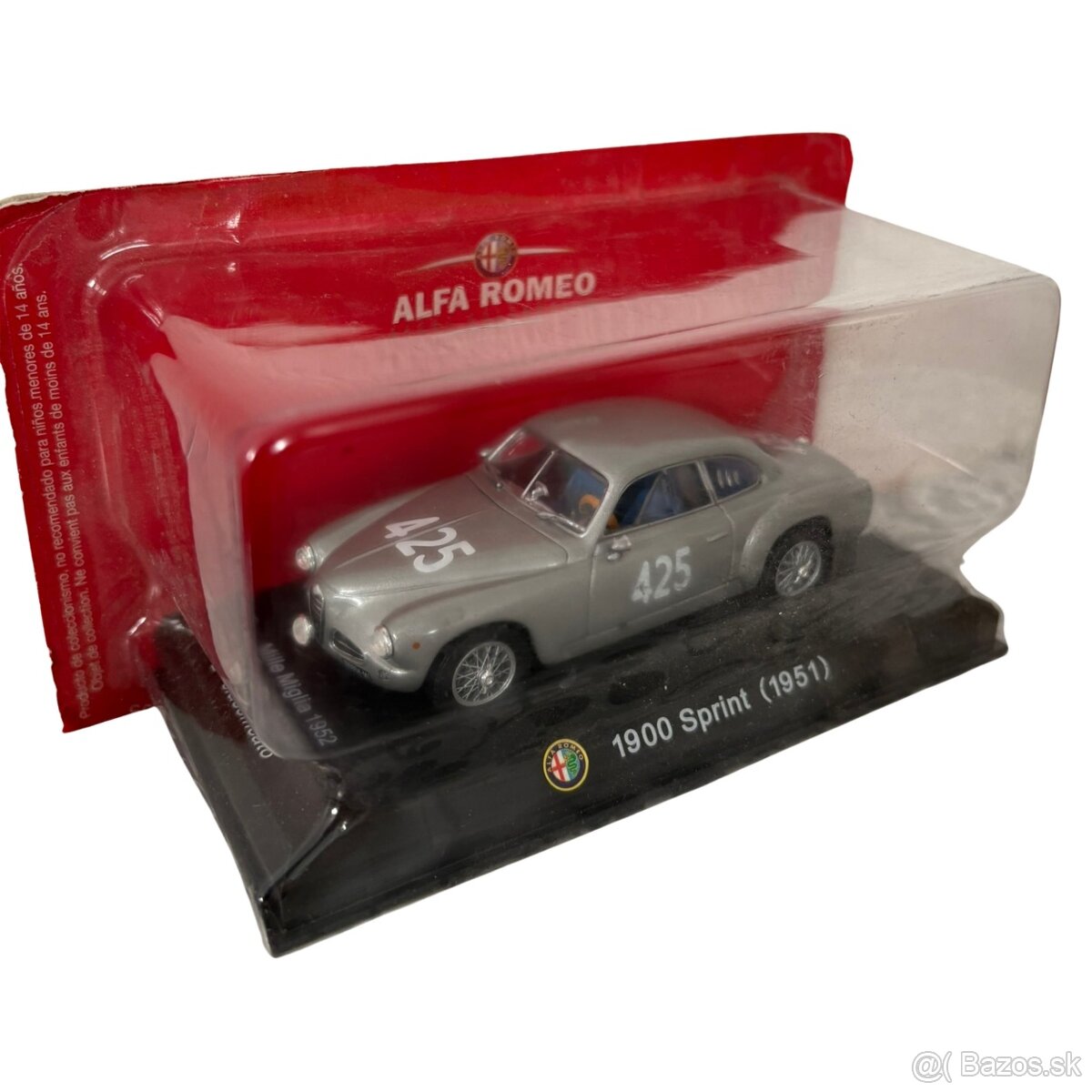 Zberateľské kovové modely Alfa Romeo v mierke 1:43 - 2