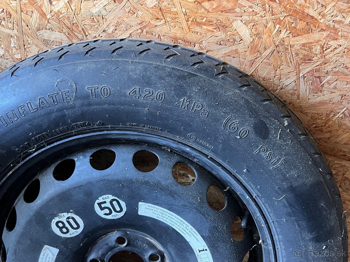 Reserve dojazdove koleso 5x112 - 2