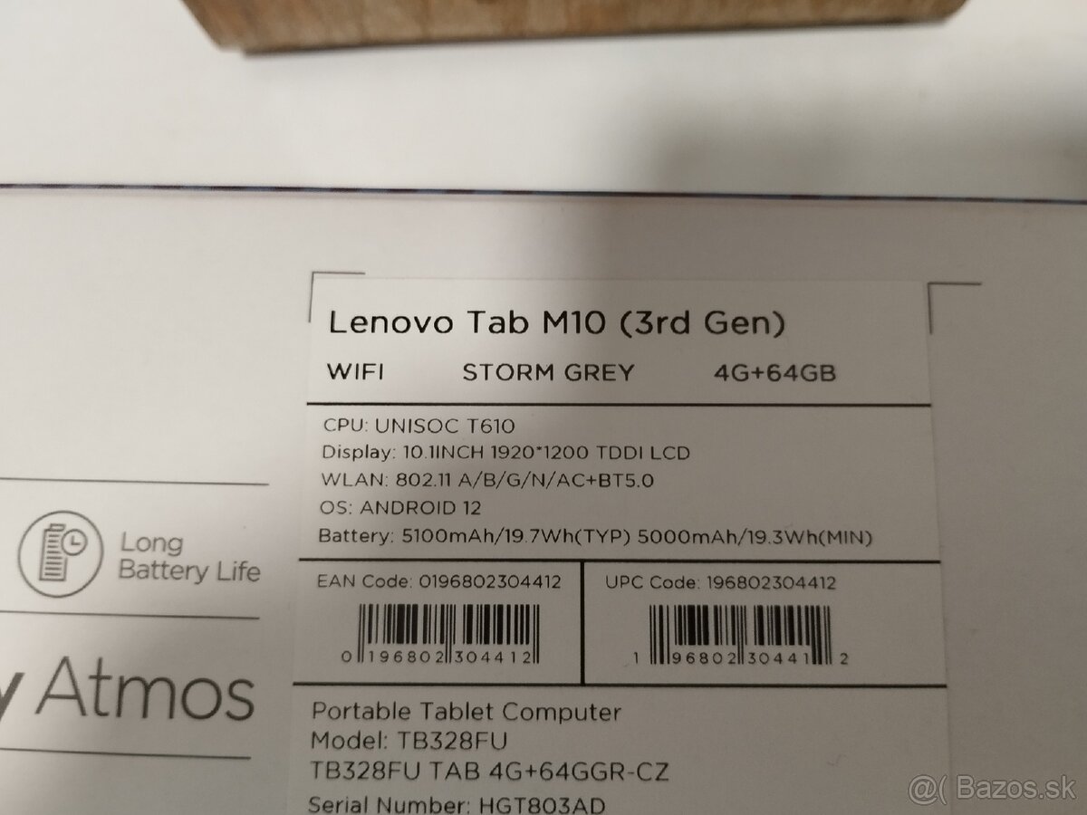 Predám Tablet Lenovo M10 3rd Gen - 2
