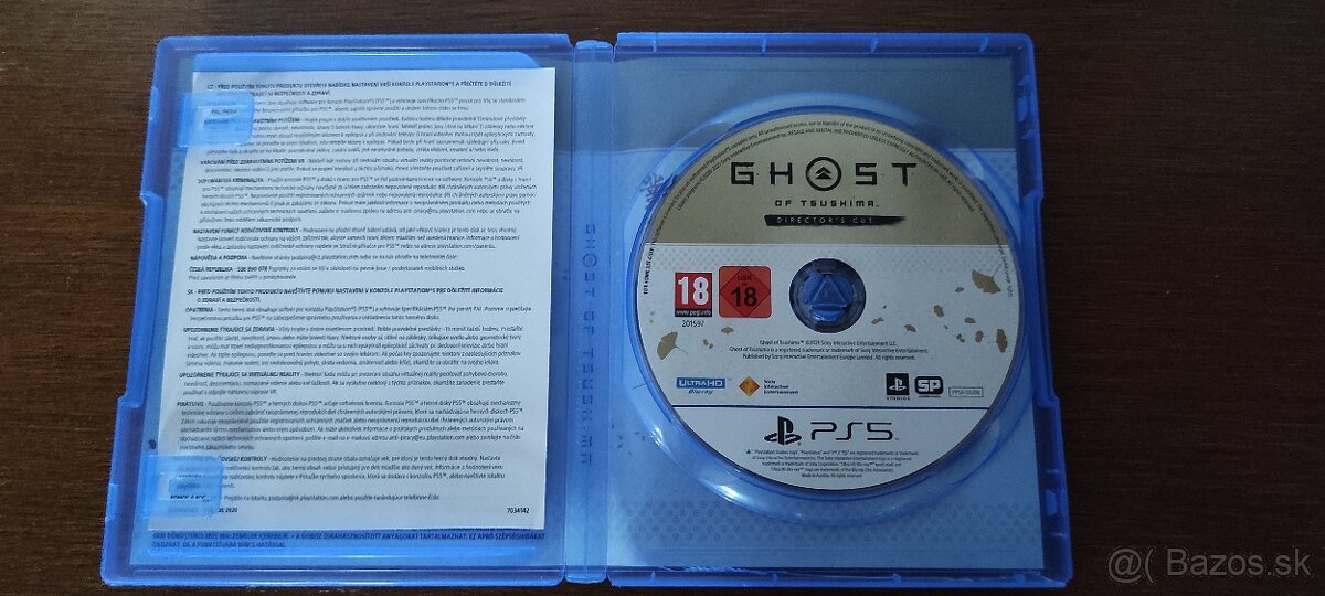 Predám Ghost Of Tsushima-ps5 - 2