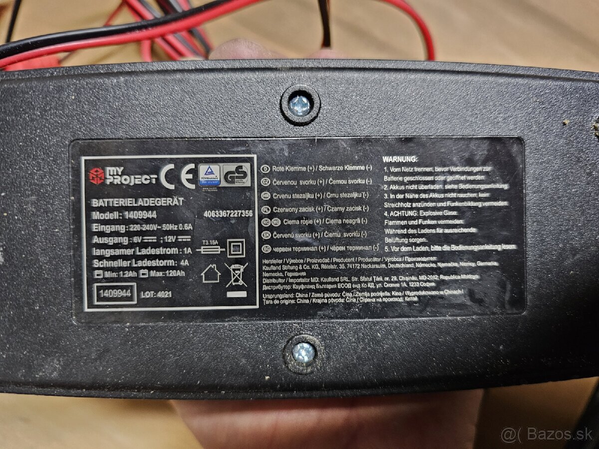 Nabíjačka autobaterí - 2
