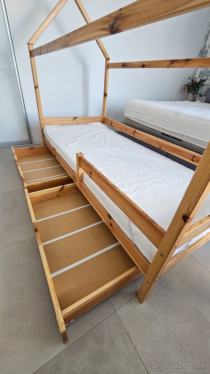 Postel so zabranou v tvare domceka - 2