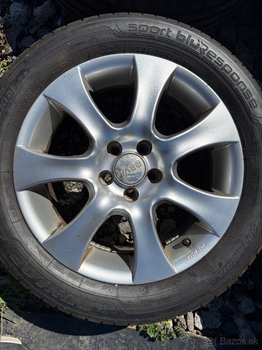 Elektrony 5x100 r16 škoda Seat Audi vw - 2