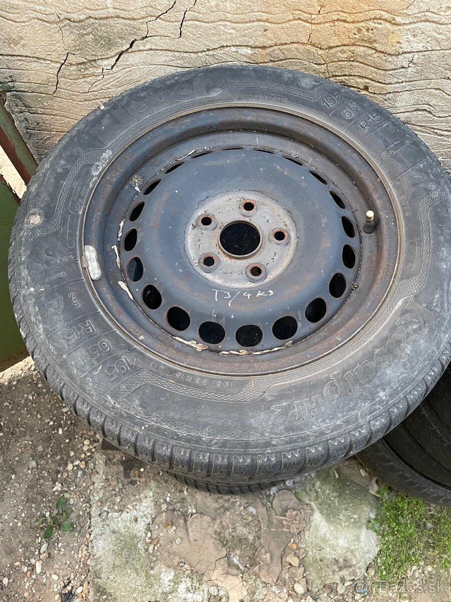 Plechove disky VW t3 - 2