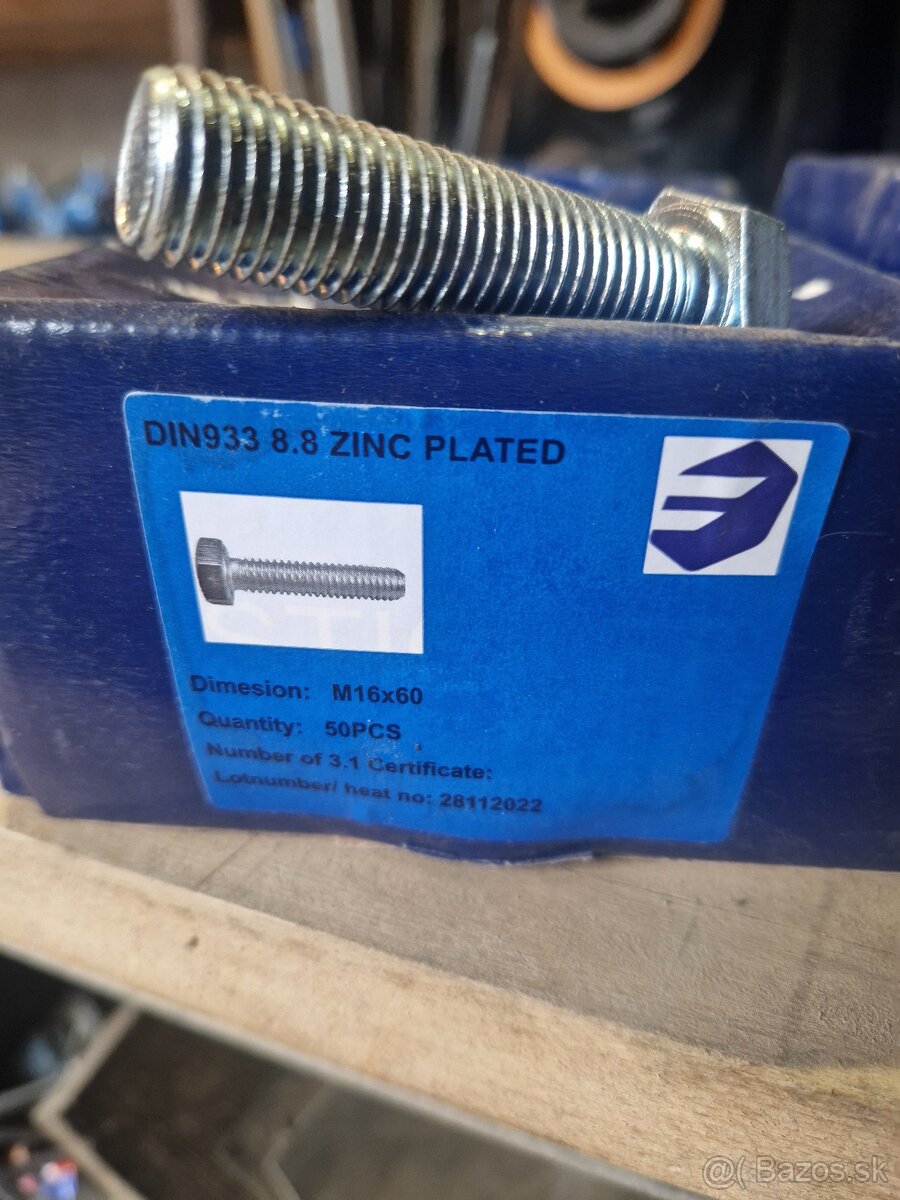 Skrutky M16 x 60 - 2