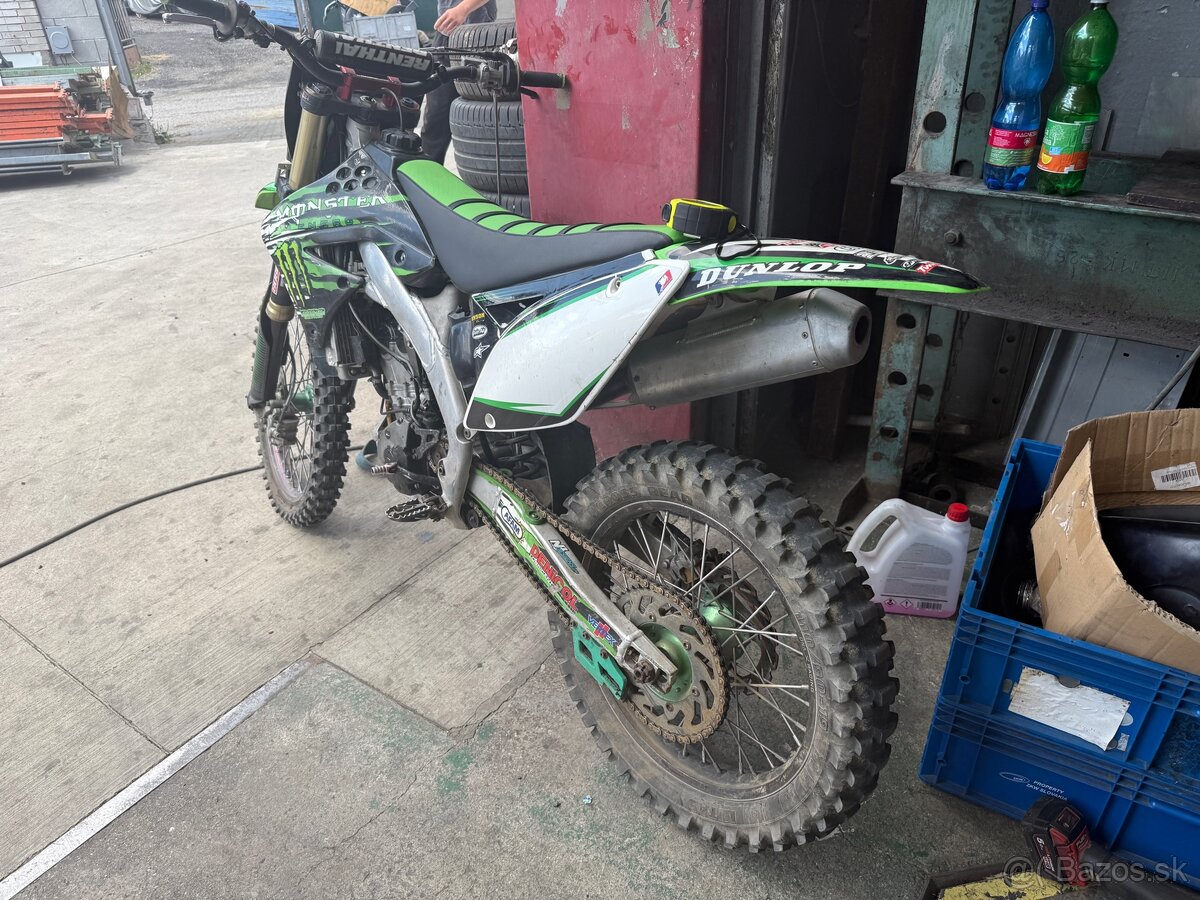 Kxf250 kx 205 250f 2012 Kawasaki