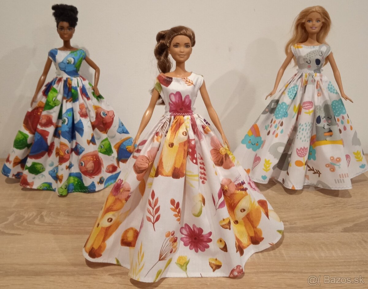 Barbie-dlhe šaty pre Barbie - 2