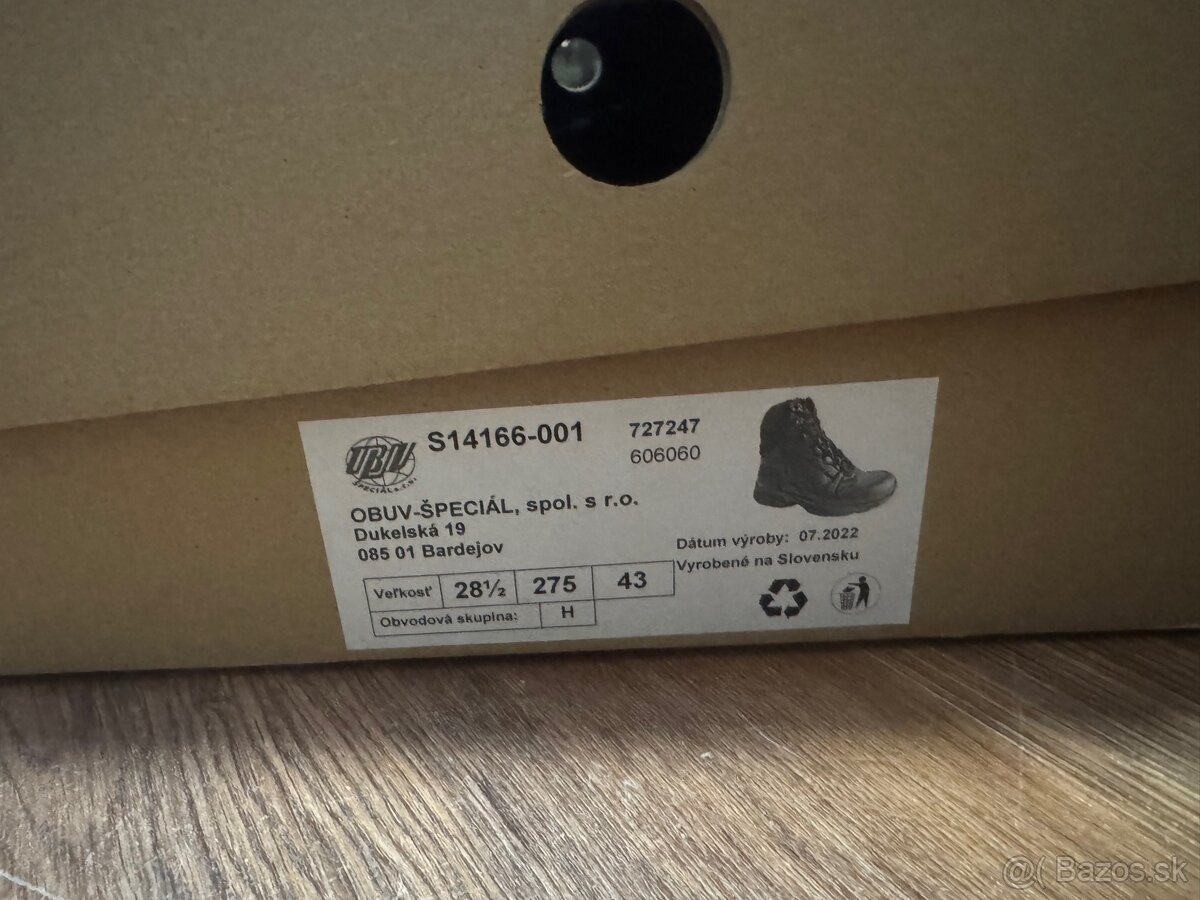 Vojenská treková obuv veľkosť 43 - 2