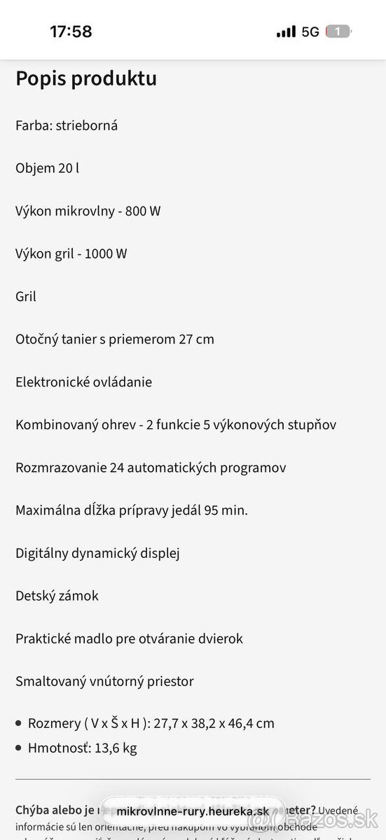 Mikrovlnná rúra - 2