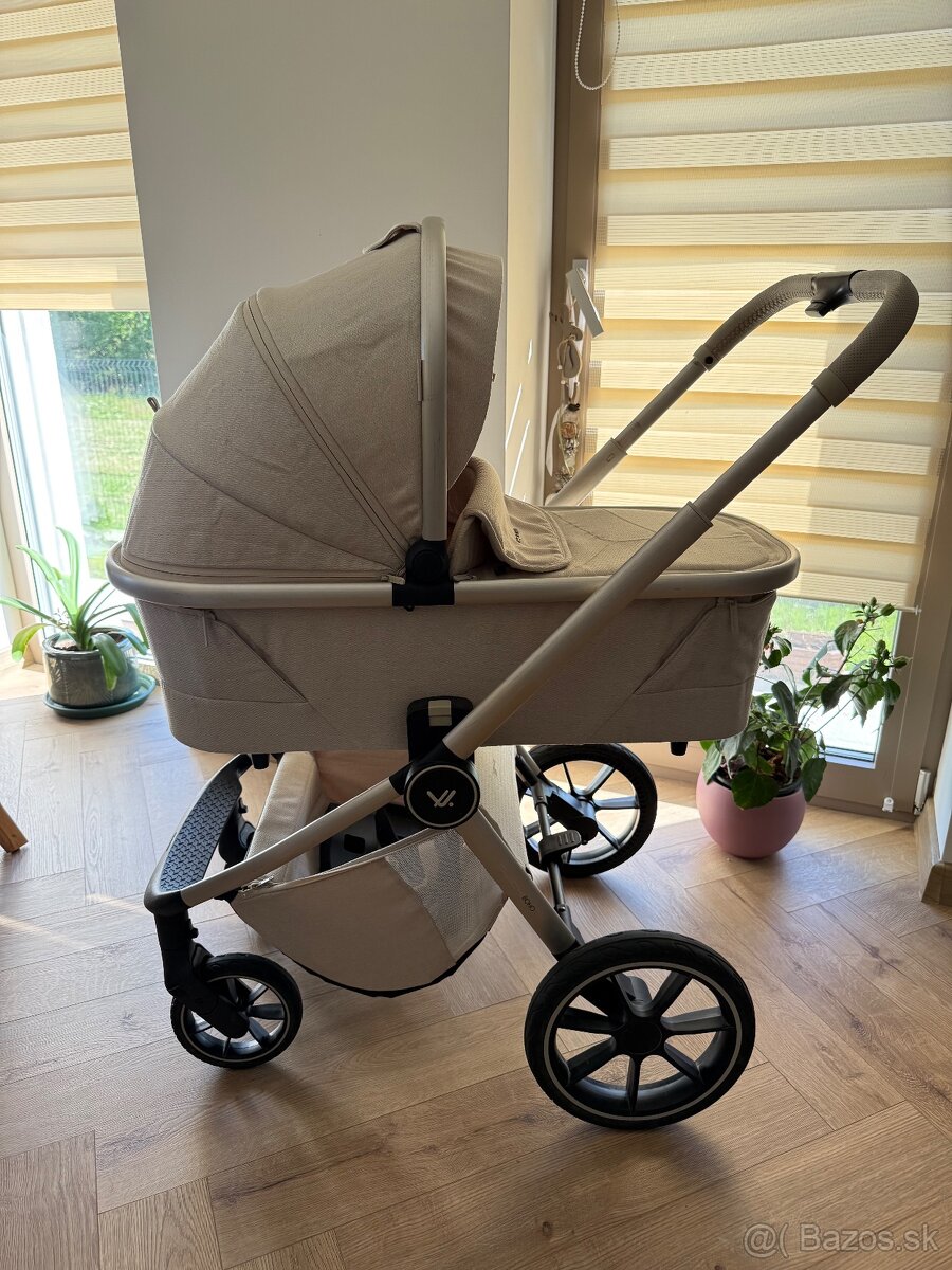 Kombinovaný kočík MUUVO BOHO Beige, TOP stav, kupovaný 11/24 - 2