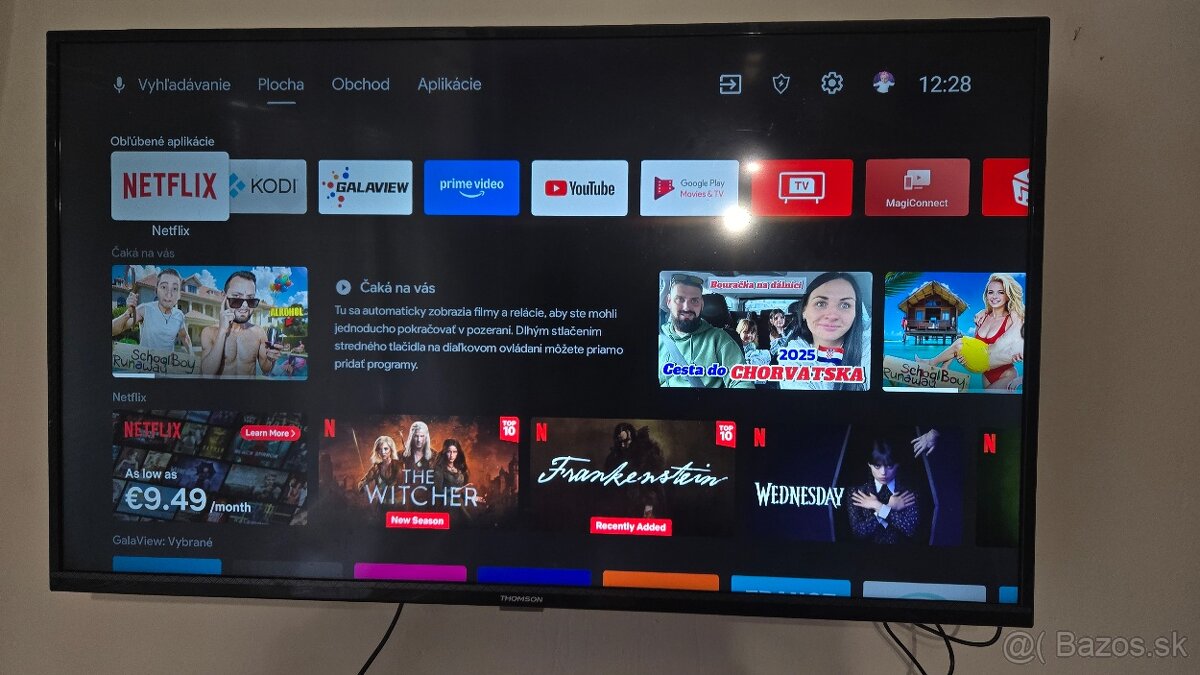 Predám smart tv Thomson 4K - 2