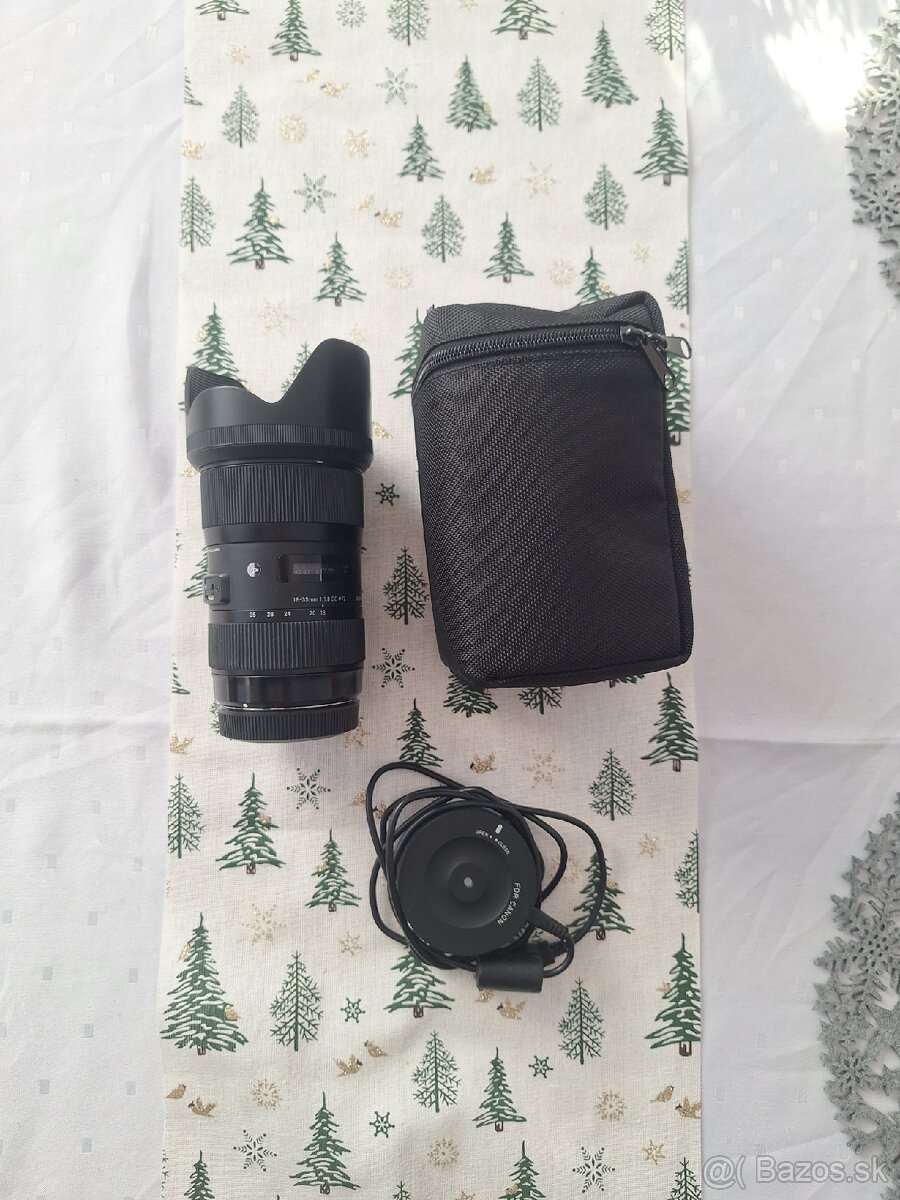 Sigma Art 18-35mm canon+ Usb dock - 2