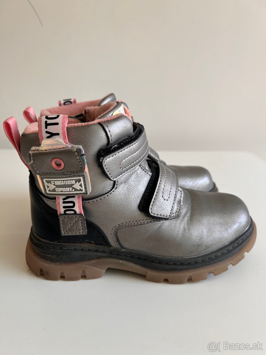 Dievčenské zateplené čižmy 30 - 2