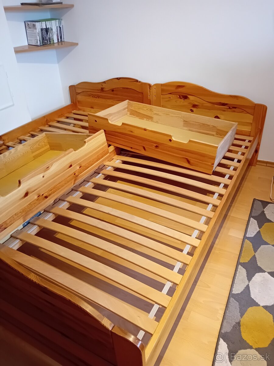Drevené postele - 2