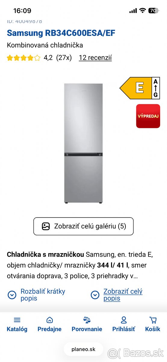 Chladnička s mrazničkou - 2