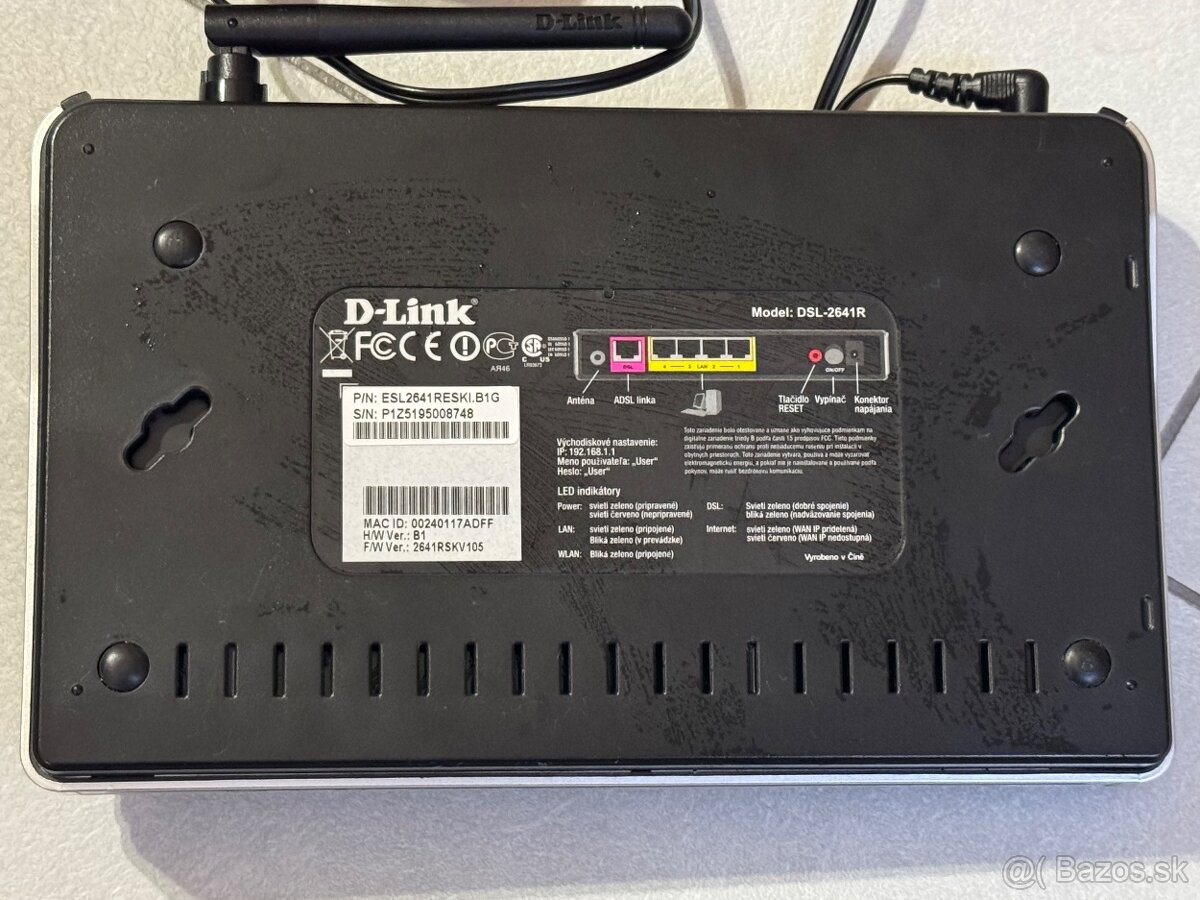 D-Link DSL 2641R - 2