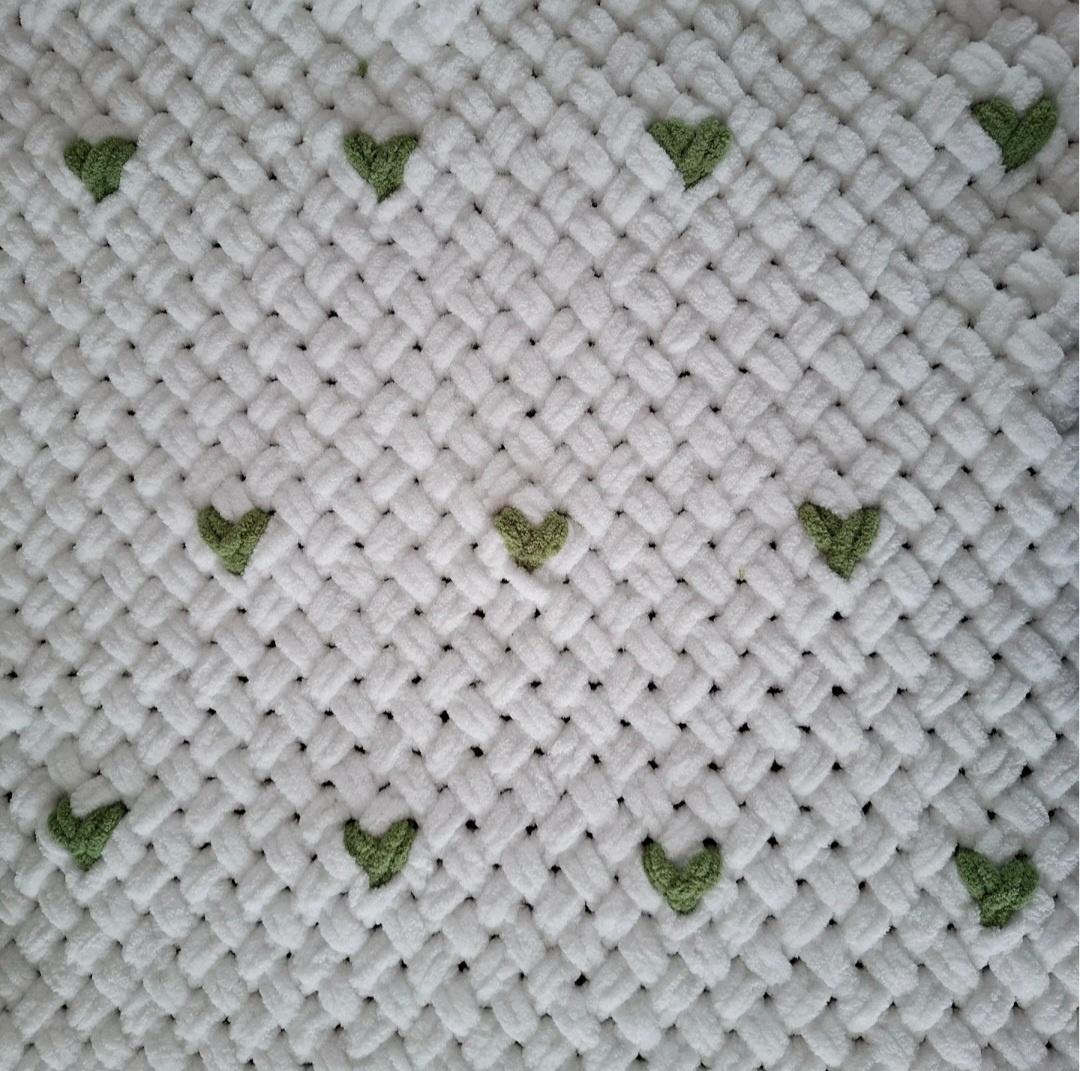 Puffy deka srdiečková - 2