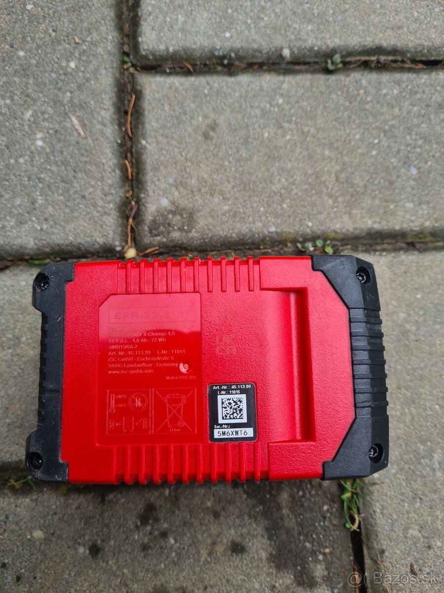 Bateria einhell 18v - 2