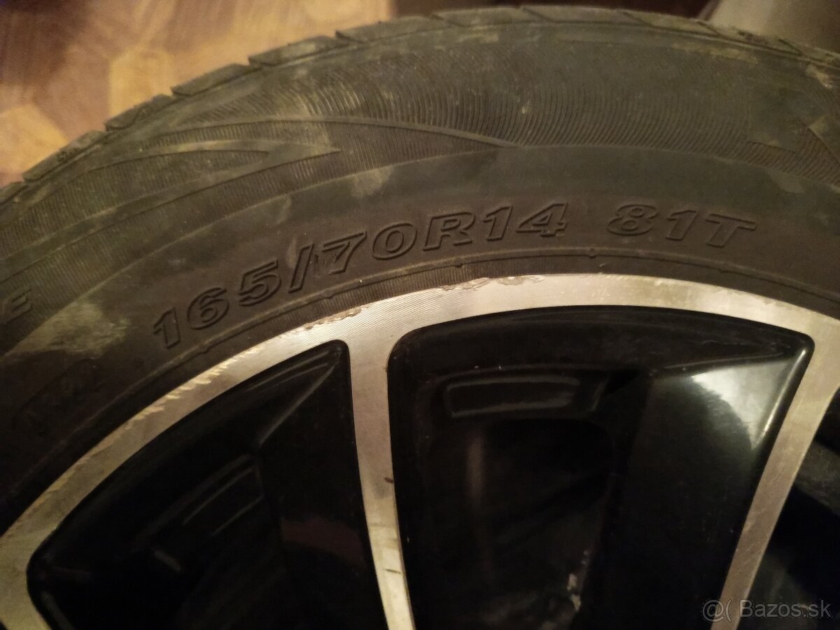 Kolesá Toyota Yaris Letné R14 - 2