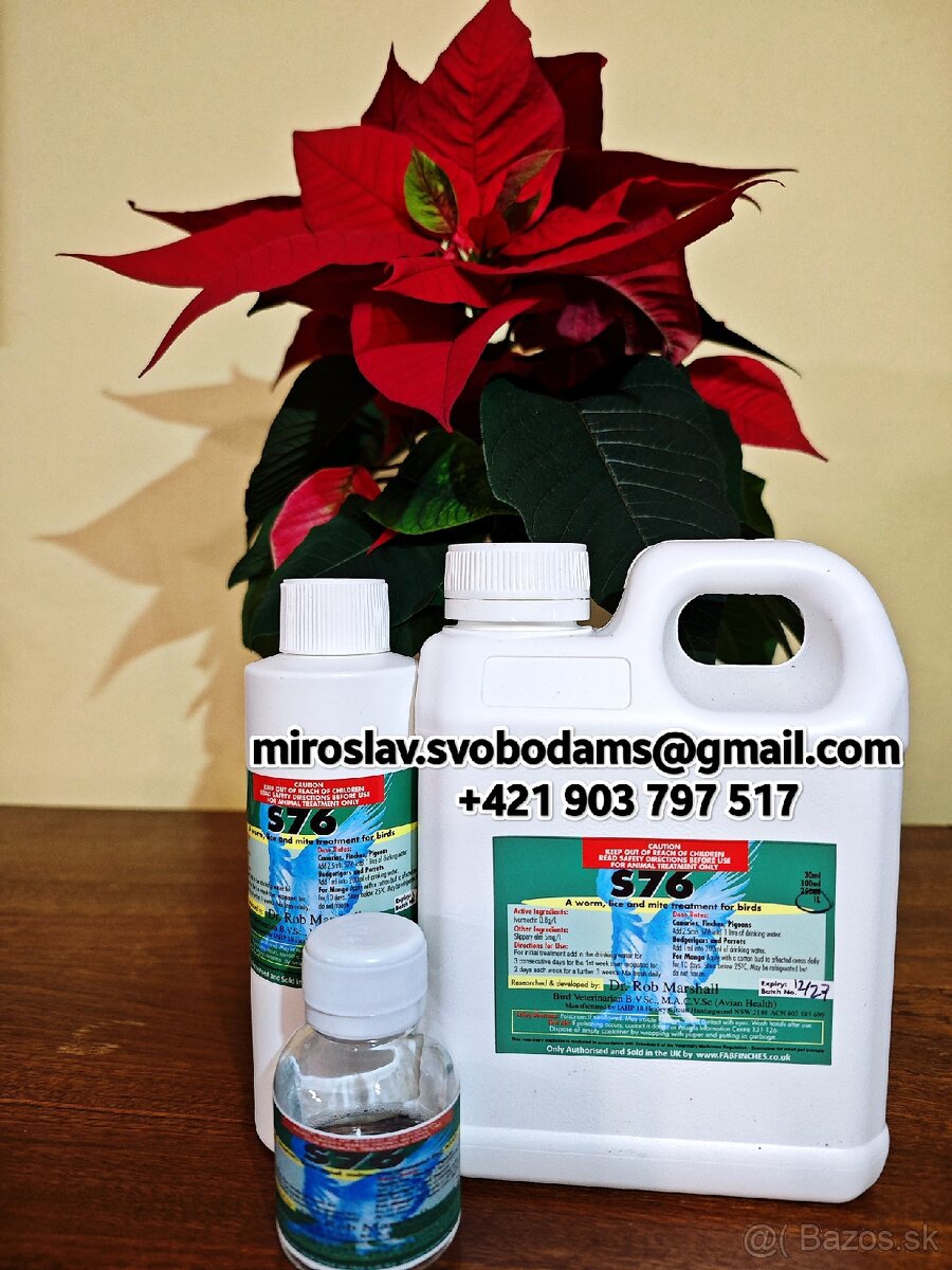 S76 odčervenie - 2