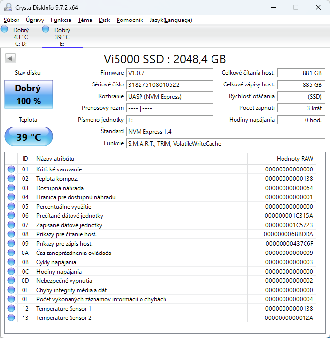Verbatim Vi5000 2TB - 2