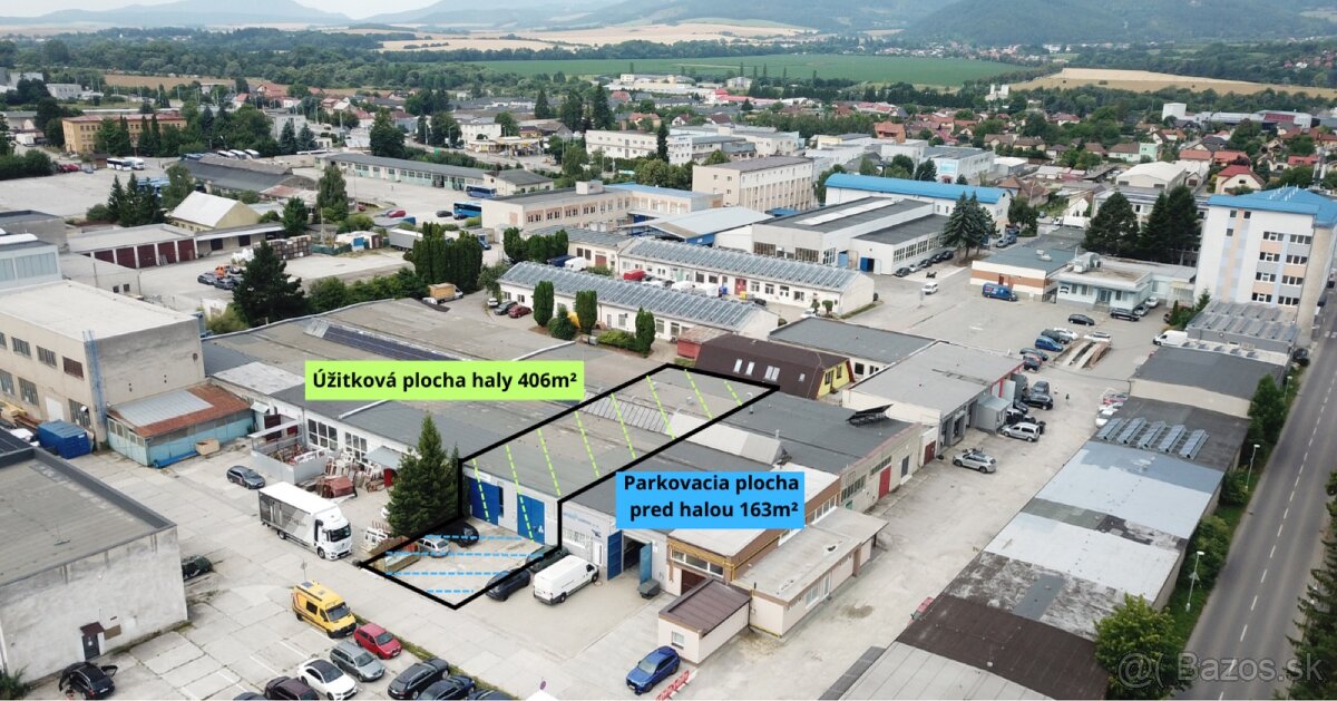 NA PREDAJ I Výrobno - skladová hala s kanceláriami - 2