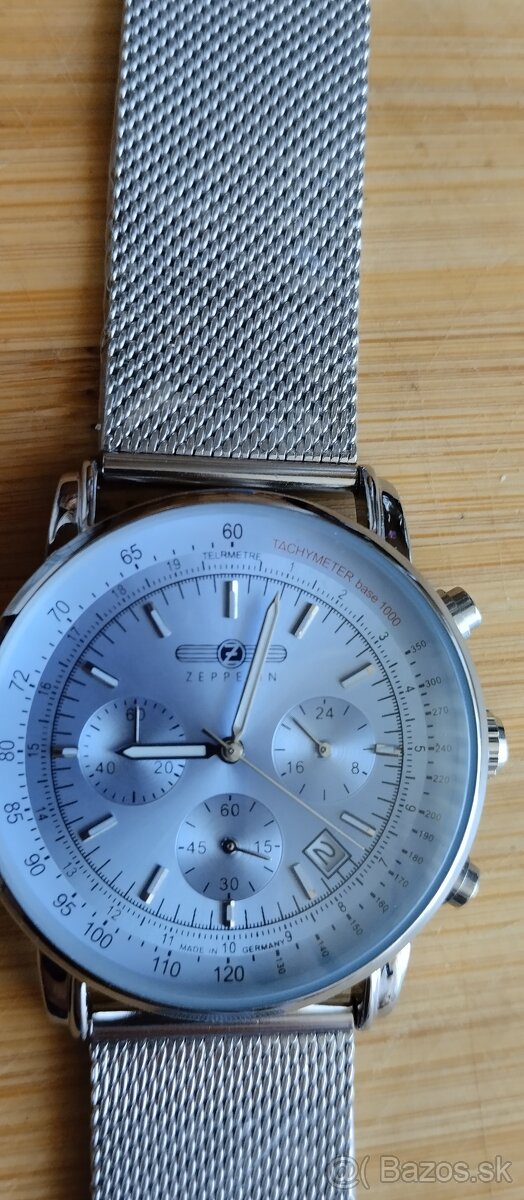 pilotské hodinky ZEPPELIN CHRONOGRAF - 2