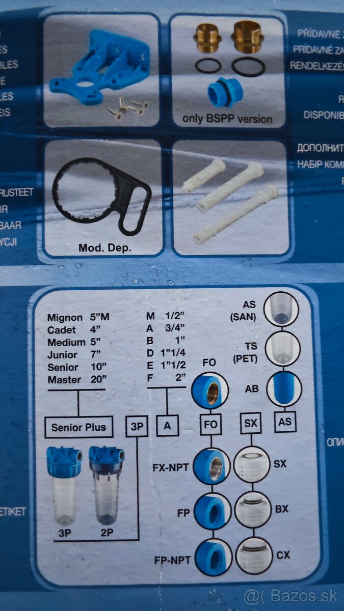 Vodny filter Atlas senior pre Siliphos - 2