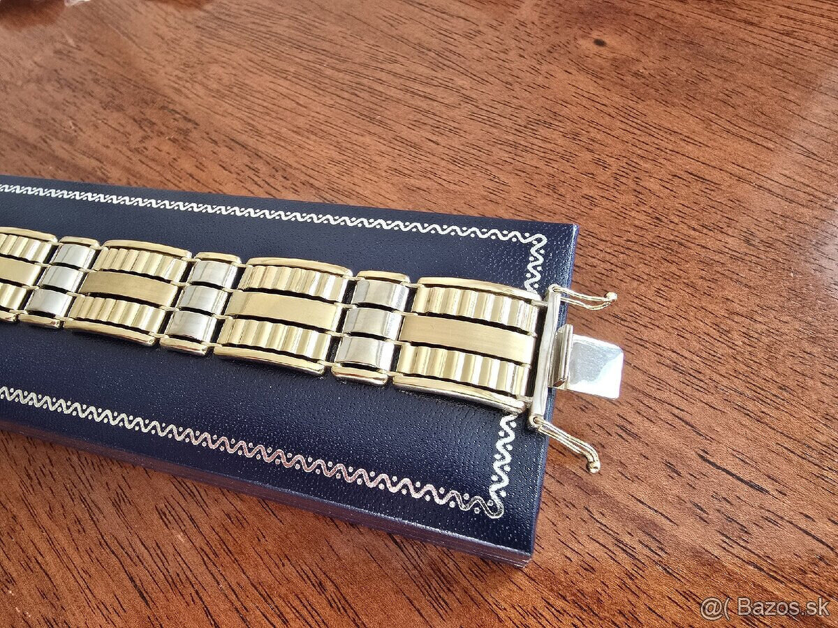 NOVÝ ZLATÝ NÁRAMOK 34,24g - 14k(585) rýdzosť - SUPER CENA - 2