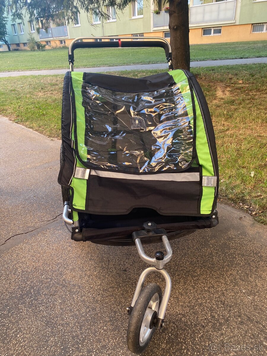 Cyklovozík, kočík pre 2 deti - 2