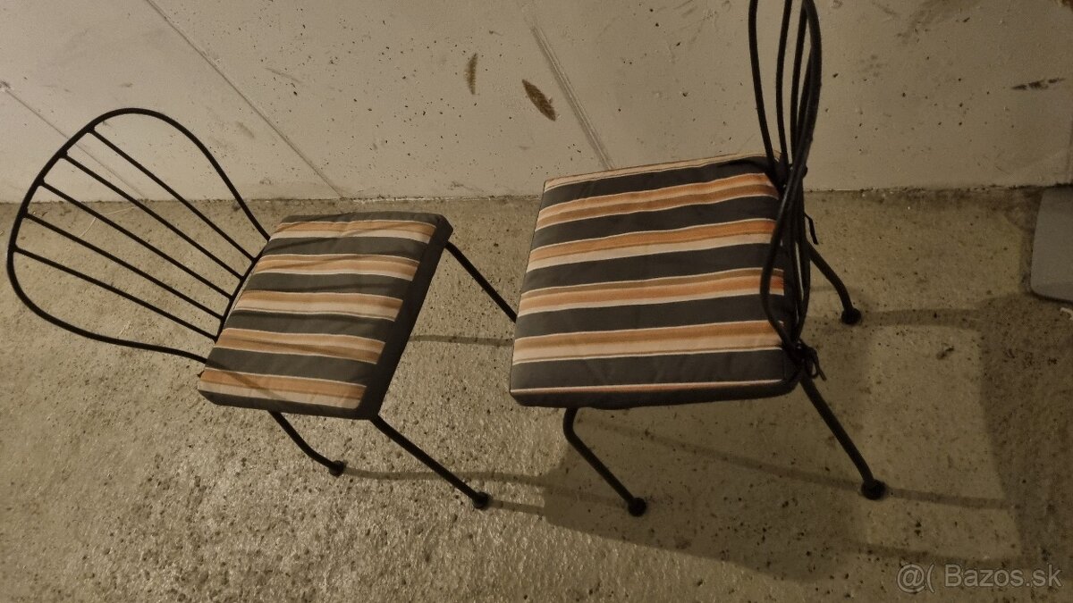 Predám 2 záhradné stoličky - 2