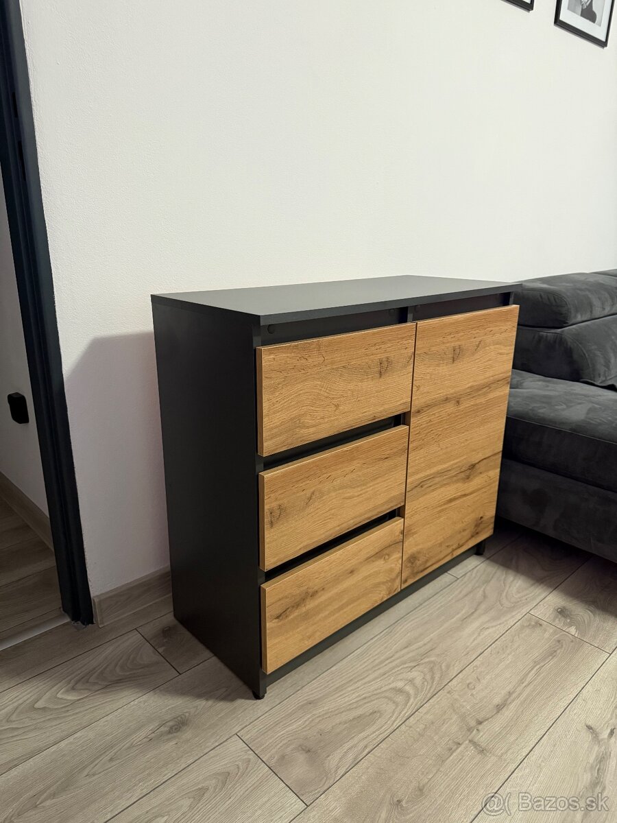 Komoda DUB WOTAN - 2