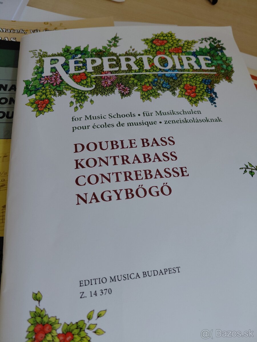 Noty pre kontrabas - 2